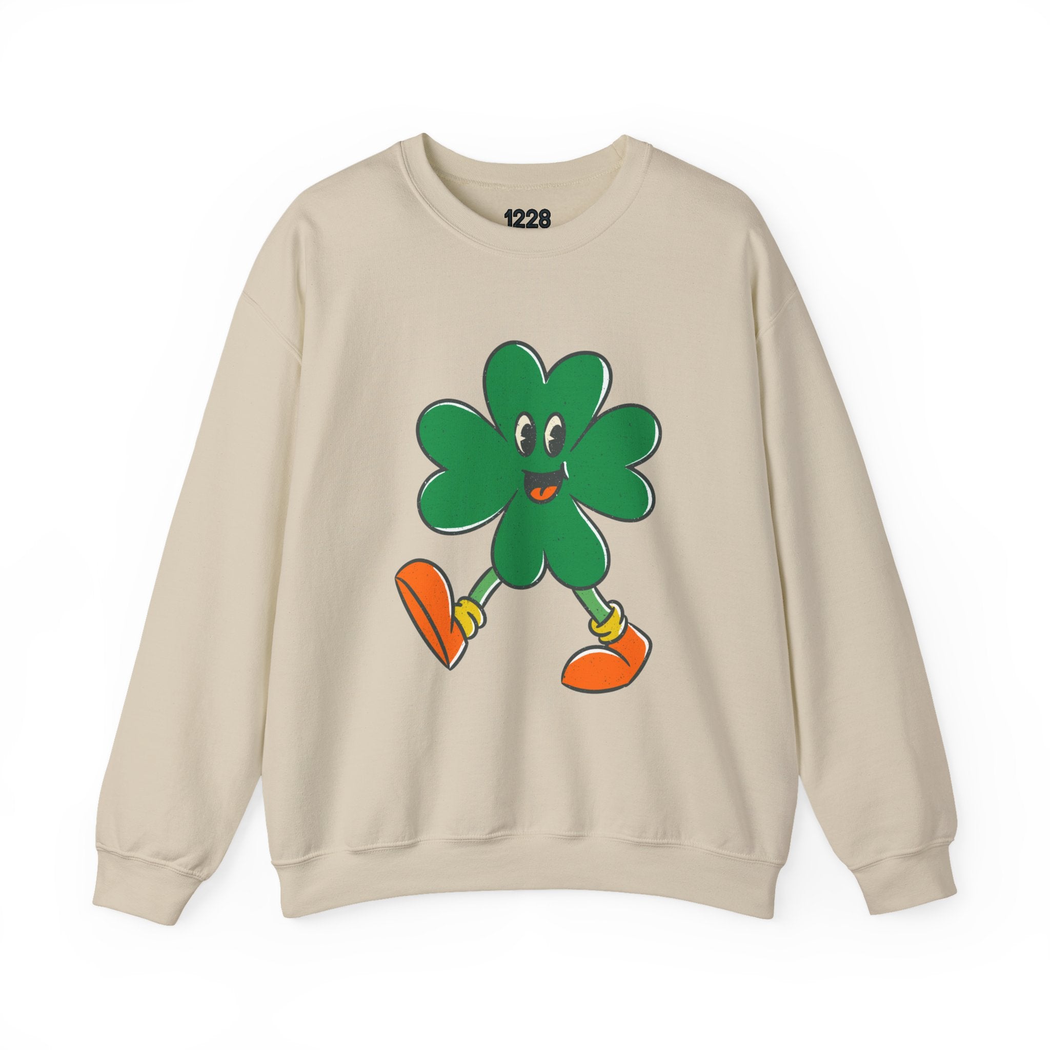 Leprechaun Crewneck Sweater – Fun St. Patrick’s Day Graphic