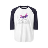 Dragonfly meadow - Light and Airy Raglan Top