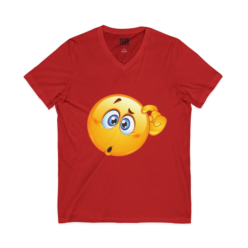 Funny Sarcastic V-Neck T-Shirt | Do Idiots Take Vacation Graphic Tee