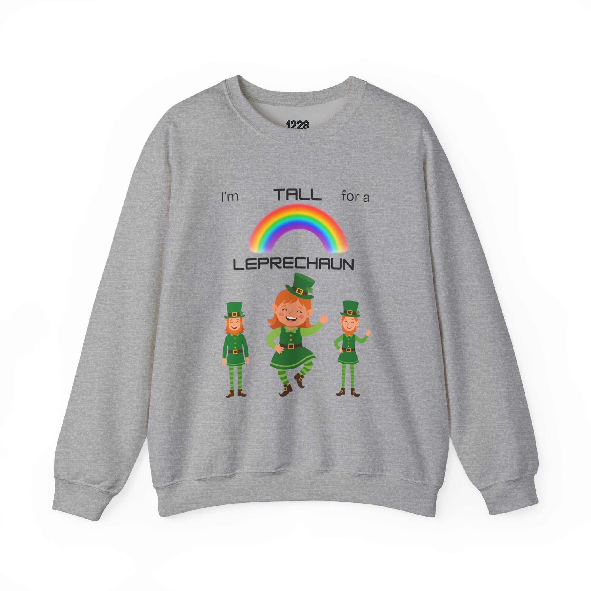 Tall - Cozy and Festive St. Patrick's Day Crewneck
