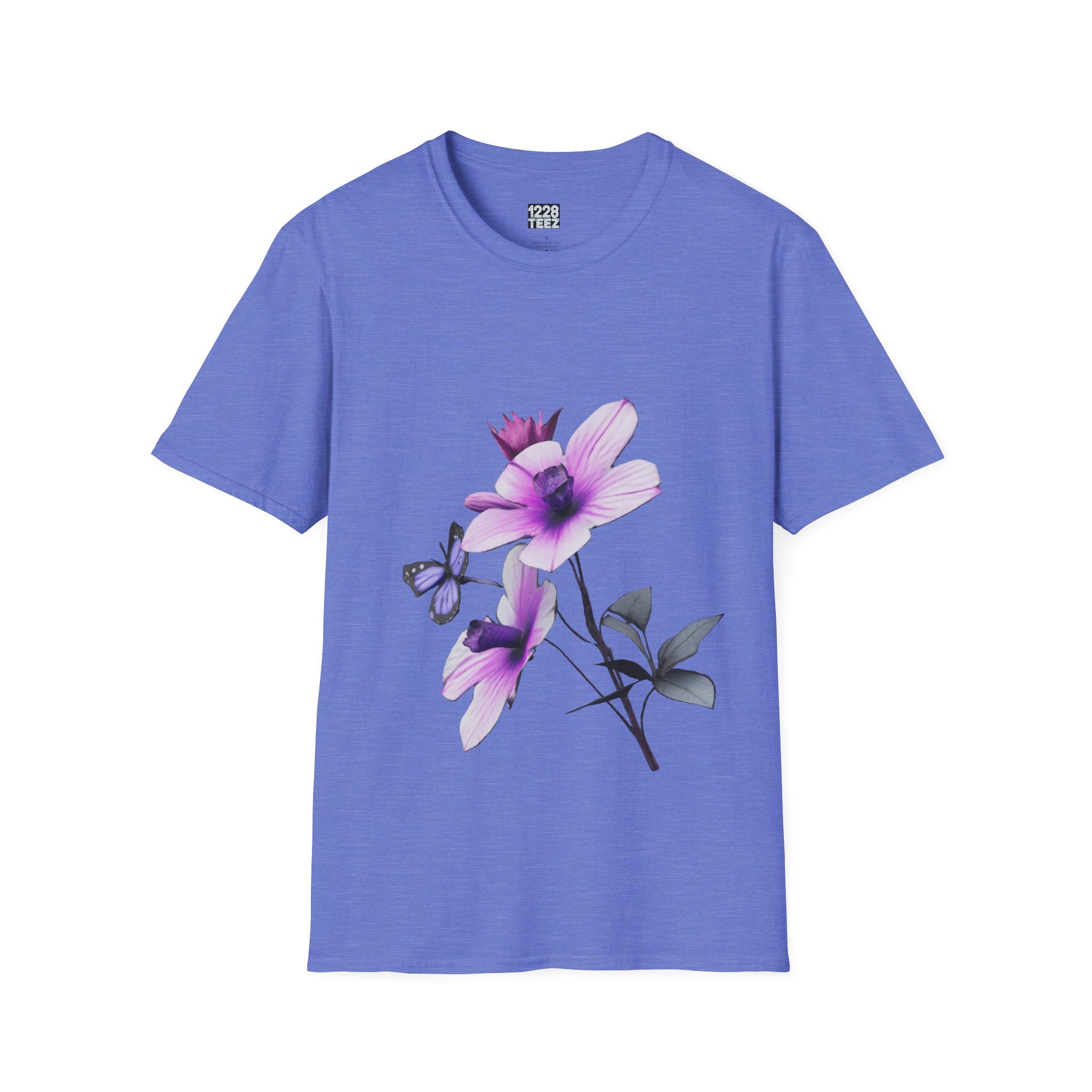 Floral Purple Butterfly