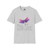 Dragonfly meadow - Whimsical Cotton Tee