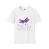 Dragonfly meadow - Whimsical Cotton Tee