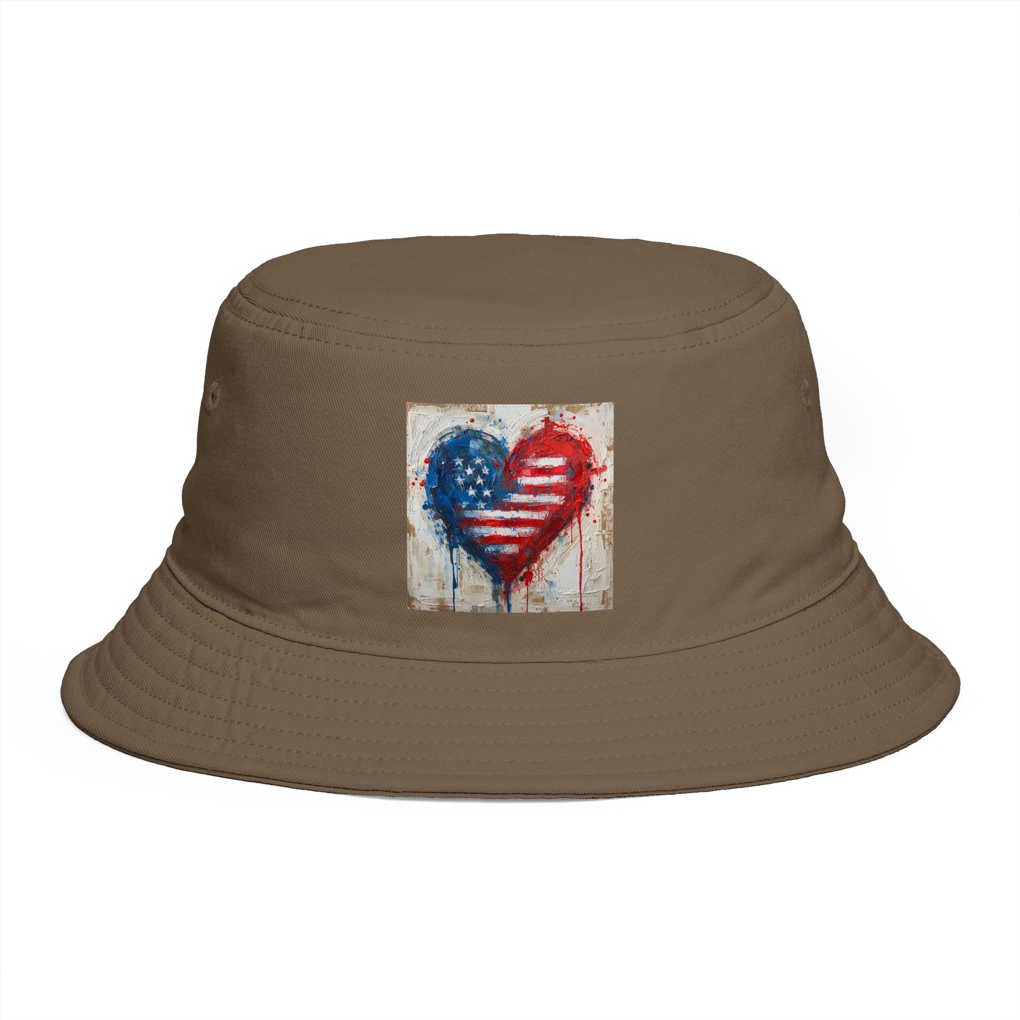 American Heart Bucket Hat