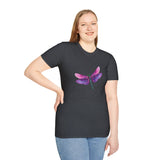 Dragonfly meadow - Whimsical Cotton Tee