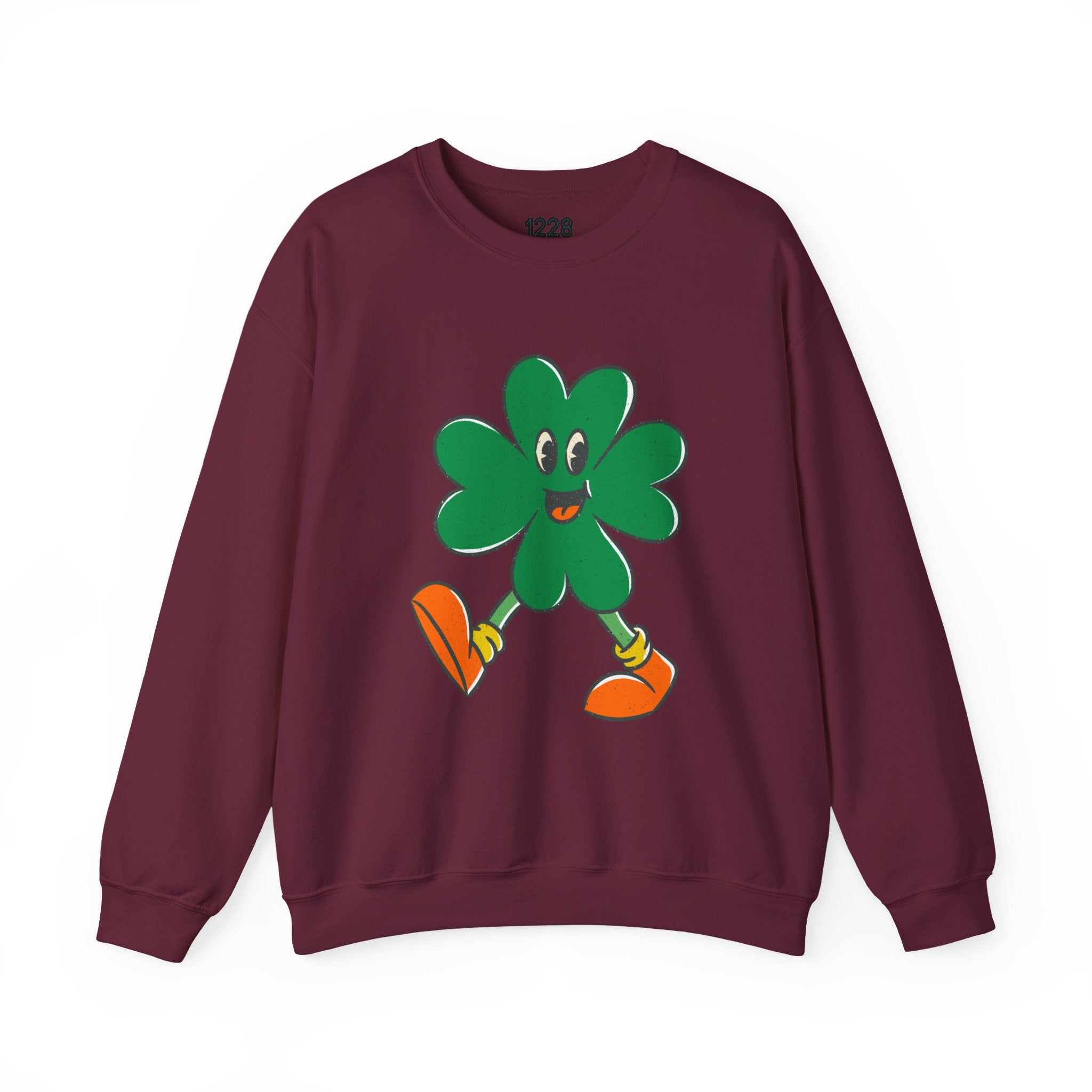 Leprechaun Crewneck Sweater – Fun St. Patrick’s Day Graphic