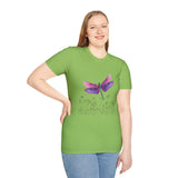 Dragonfly meadow - Whimsical Cotton Tee