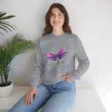 Dragonfly meadow - Soft & Poetic Crewneck Sweater