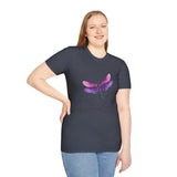 Dragonfly meadow - Whimsical Cotton Tee