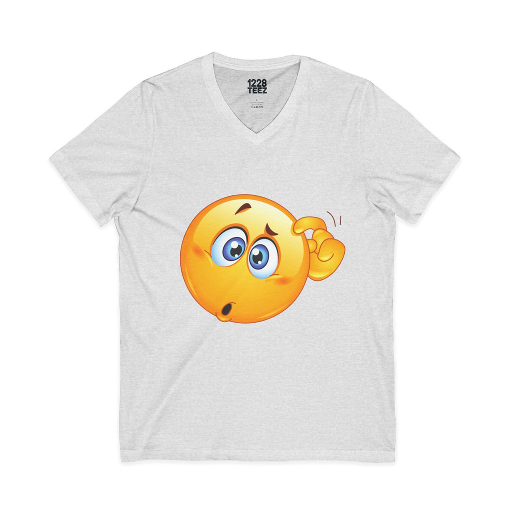 Funny Sarcastic V-Neck T-Shirt | Do Idiots Take Vacation Graphic Tee