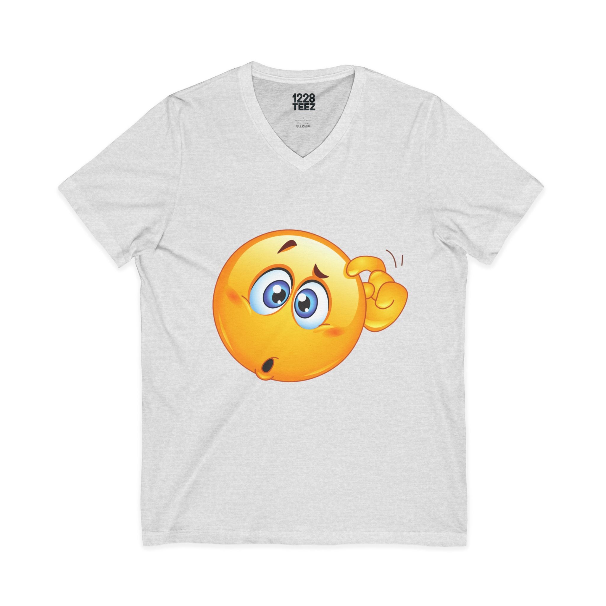 Funny Sarcastic V-Neck T-Shirt | Do Idiots Take Vacation Graphic Tee