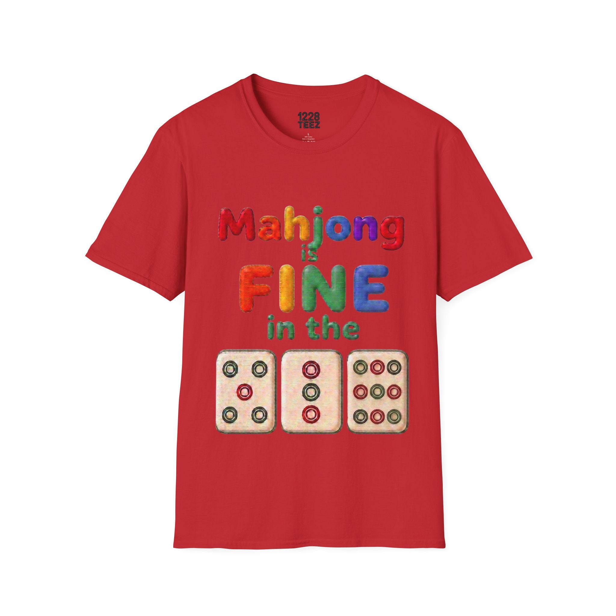 Mahjong 539 Graphic T-Shirt | Funny Game Night Unisex Tee