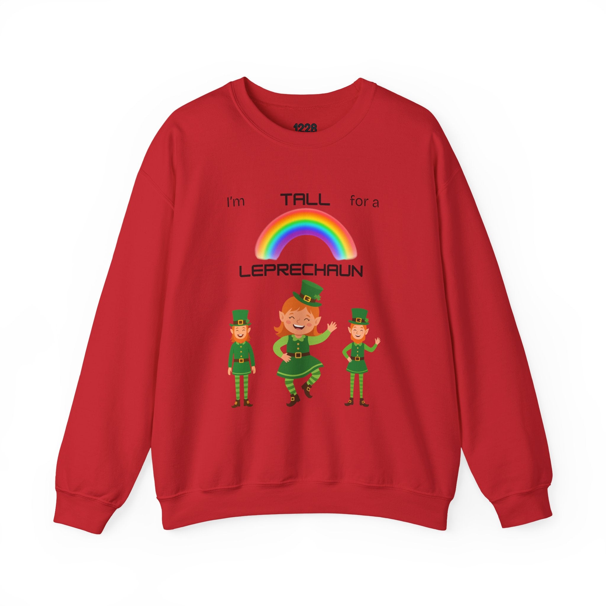 Tall - Cozy and Festive St. Patrick's Day Crewneck