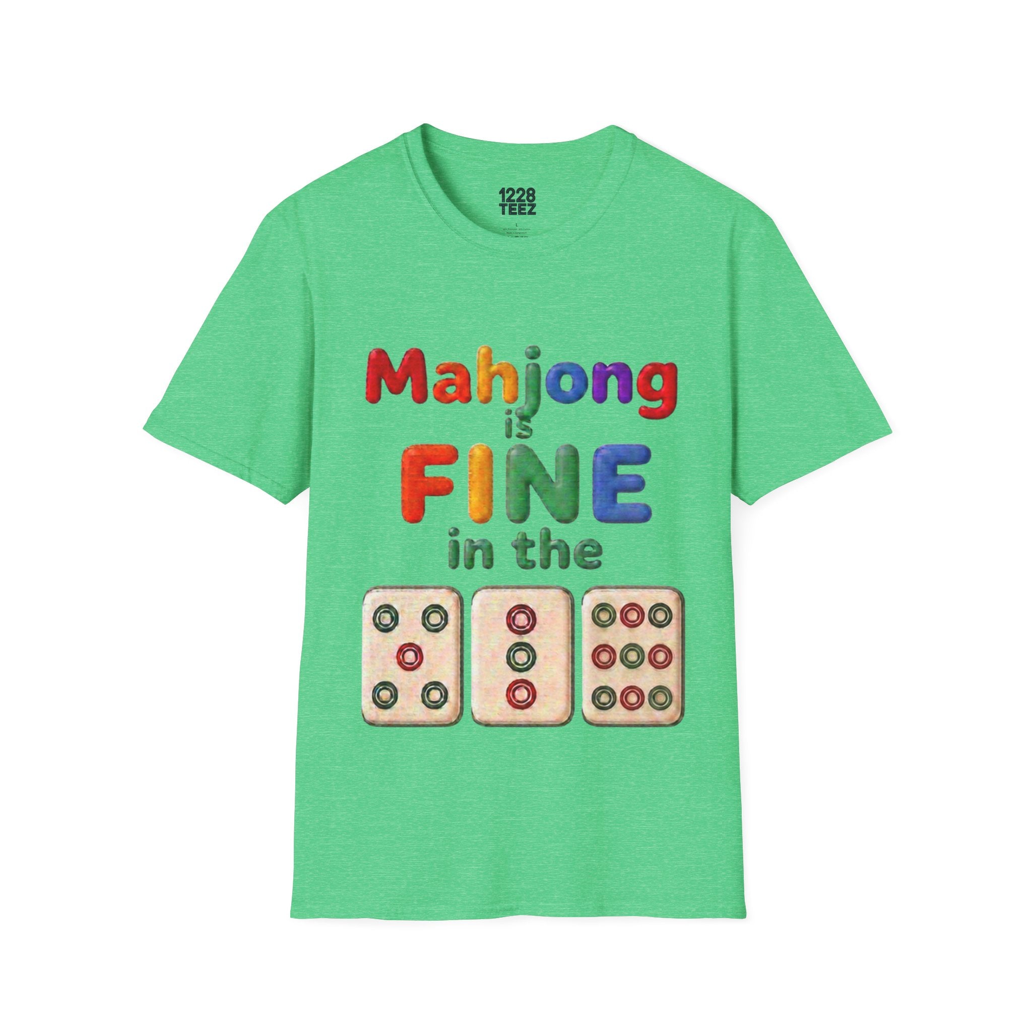 Mahjong 539 Graphic T-Shirt | Funny Game Night Unisex Tee