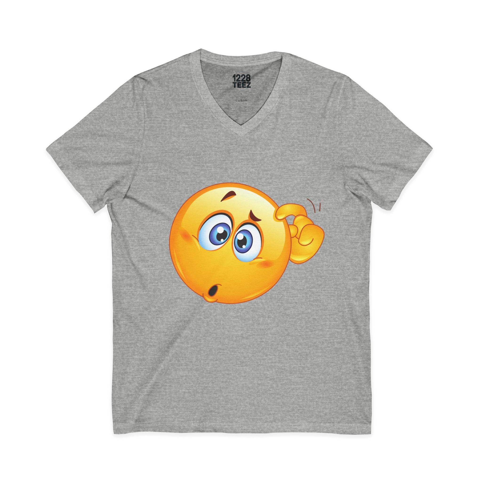 Funny Sarcastic V-Neck T-Shirt | Do Idiots Take Vacation Graphic Tee