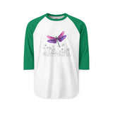 Dragonfly meadow - Light and Airy Raglan Top