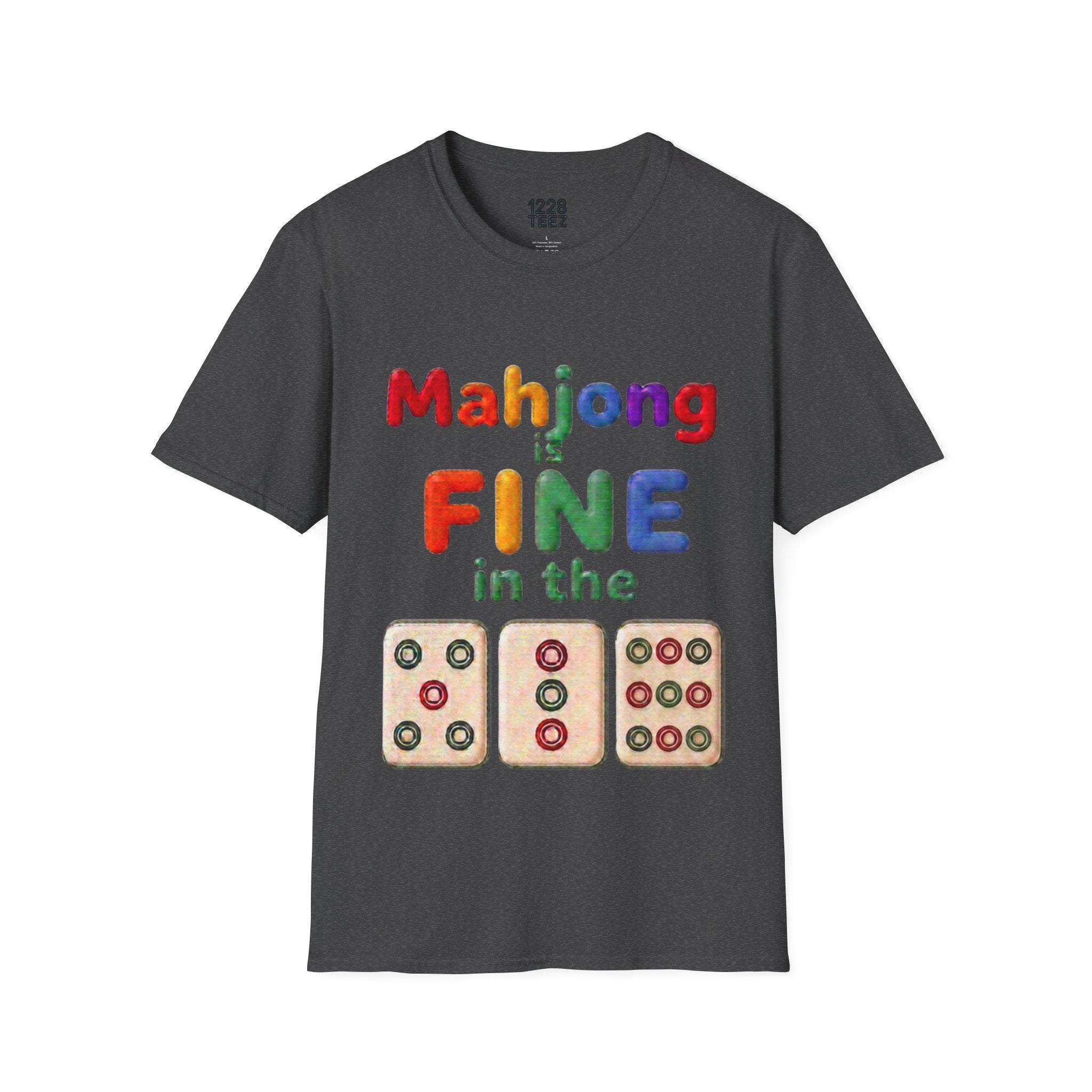 Mahjong 539 Graphic T-Shirt | Funny Game Night Unisex Tee