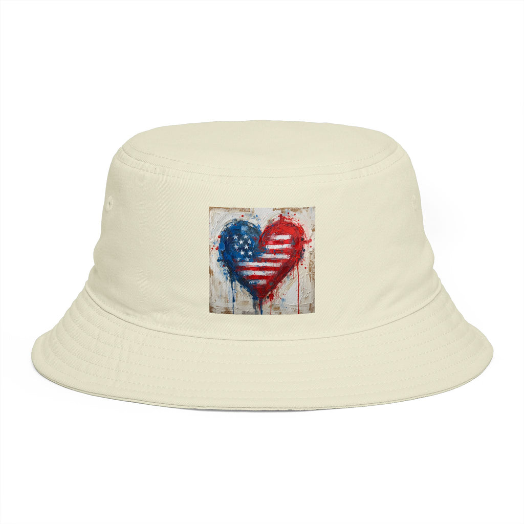 American Heart Bucket Hat