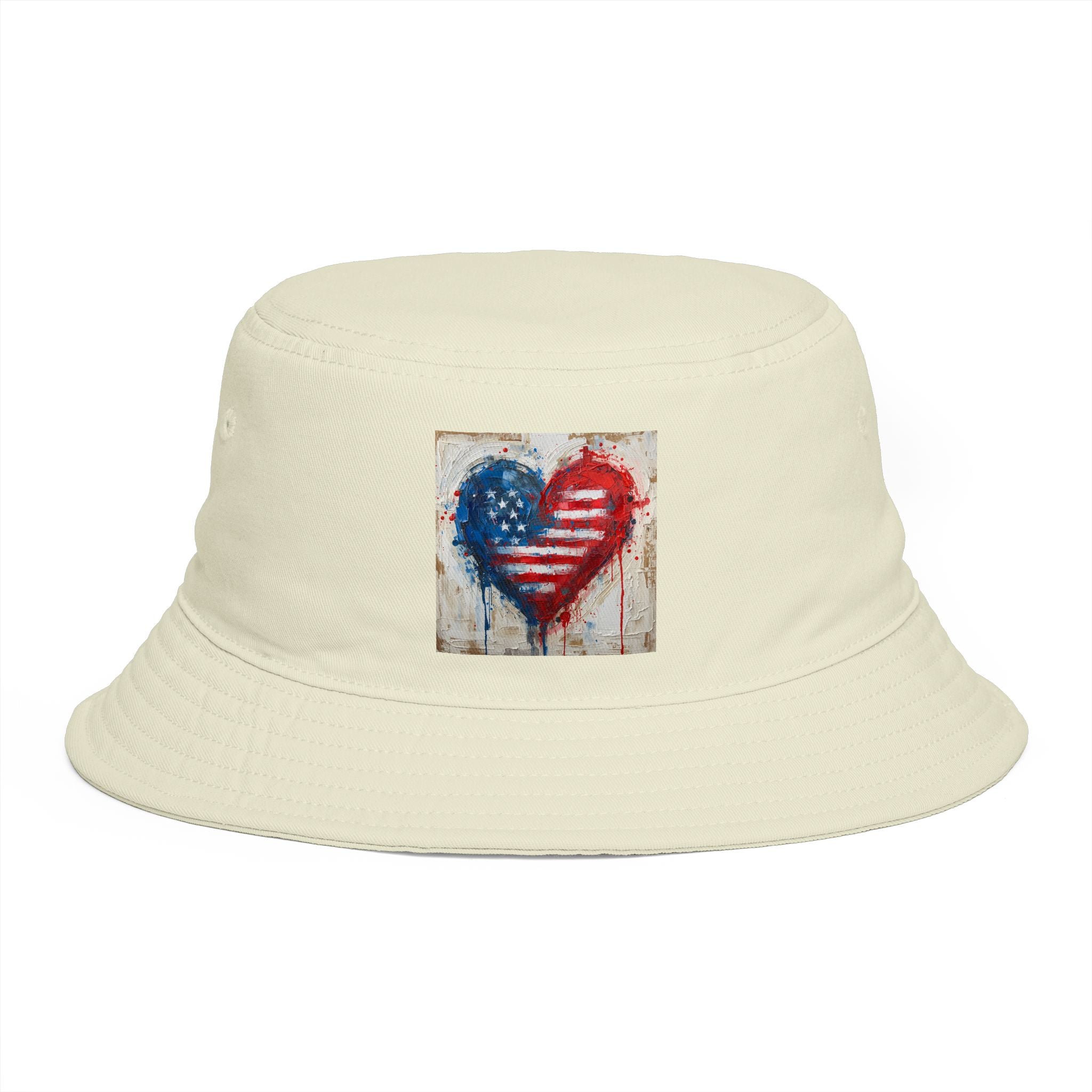 American Heart Bucket Hat
