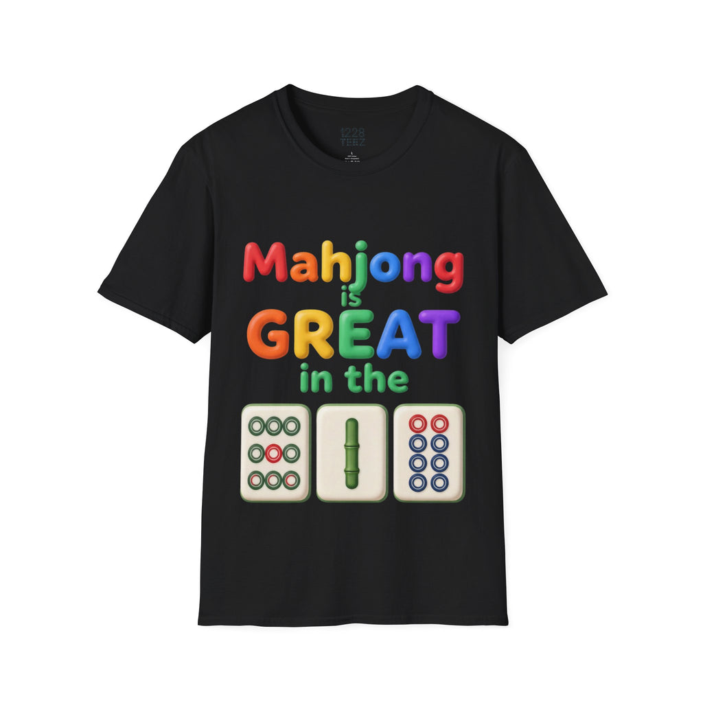 Mahjong 918 Graphic T-Shirt | Funny Game Night Unisex Tee
