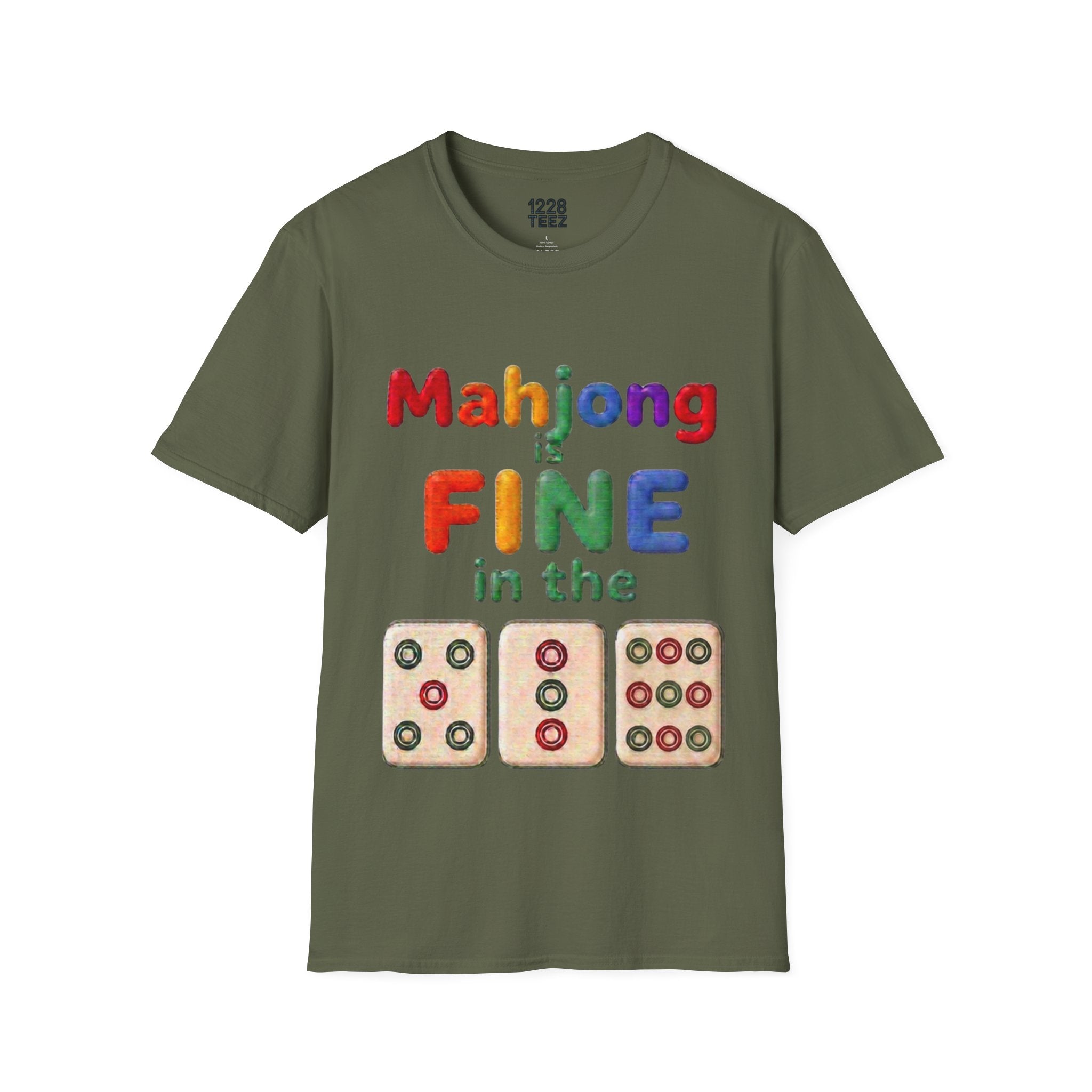 Mahjong 539 Graphic T-Shirt | Funny Game Night Unisex Tee