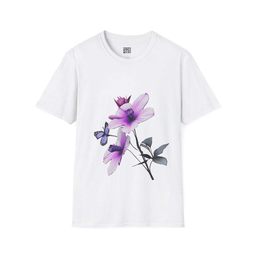 Floral Purple Butterfly