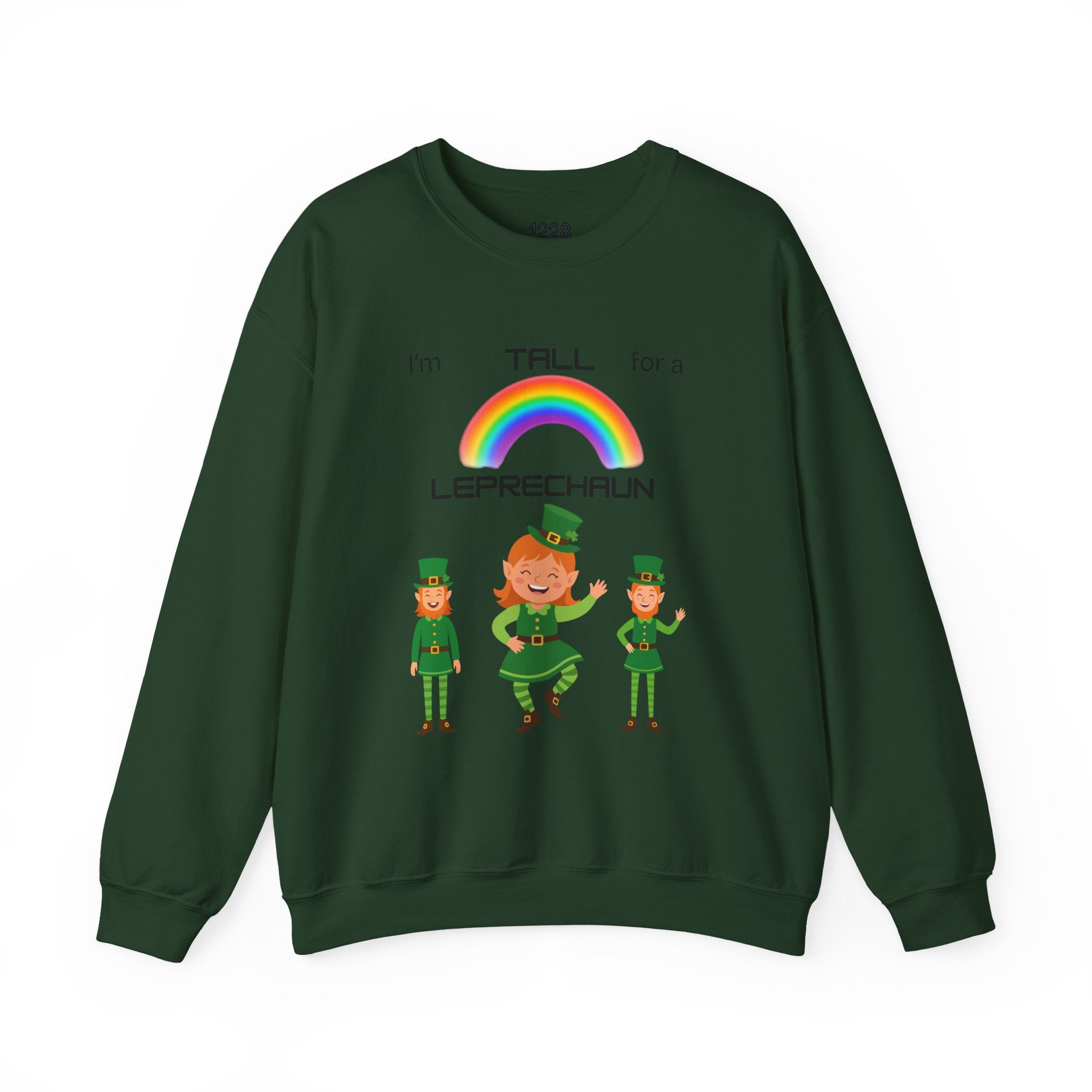 Tall - Cozy and Festive St. Patrick's Day Crewneck