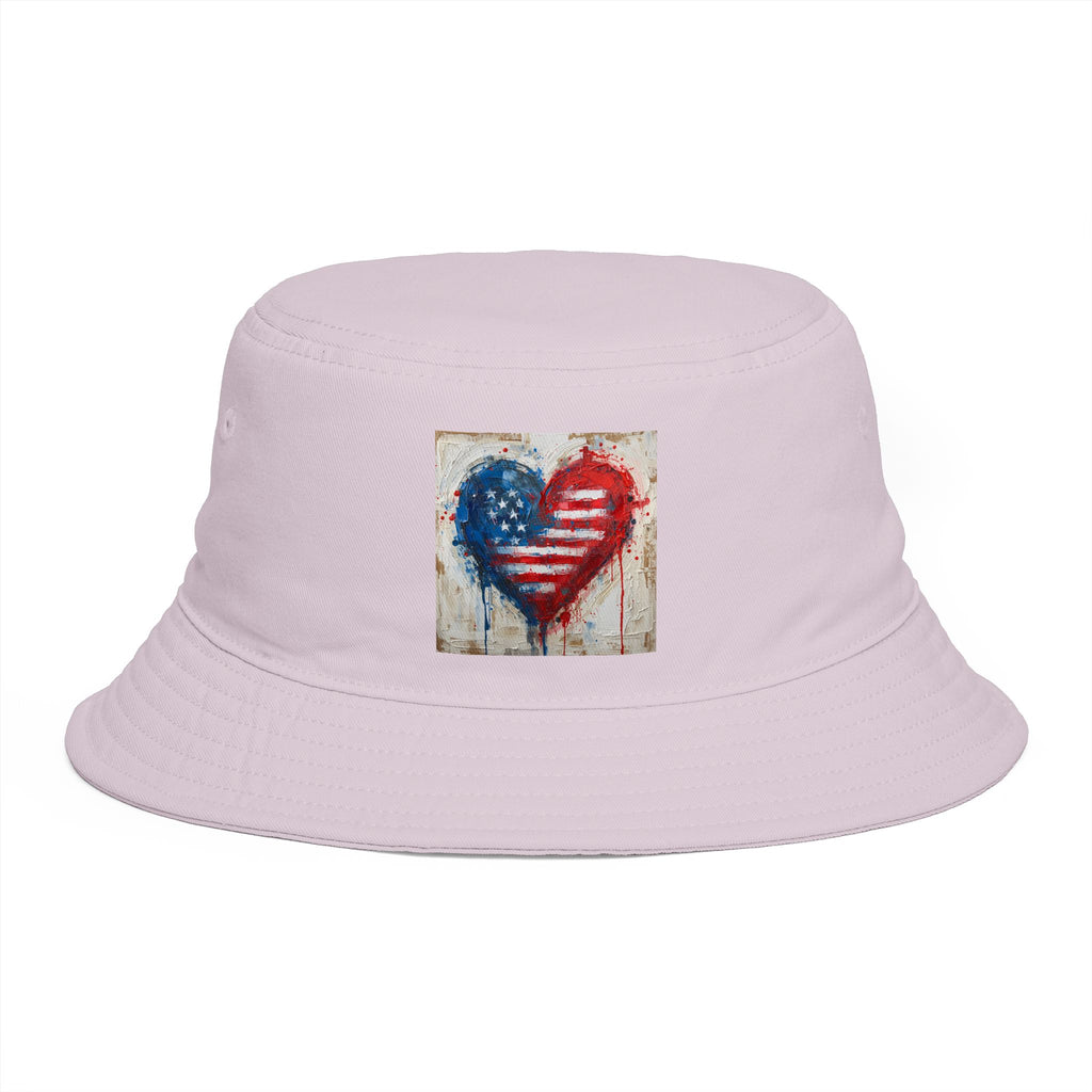 American Heart Bucket Hat