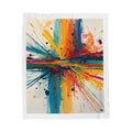 Abstract Splash Blanket