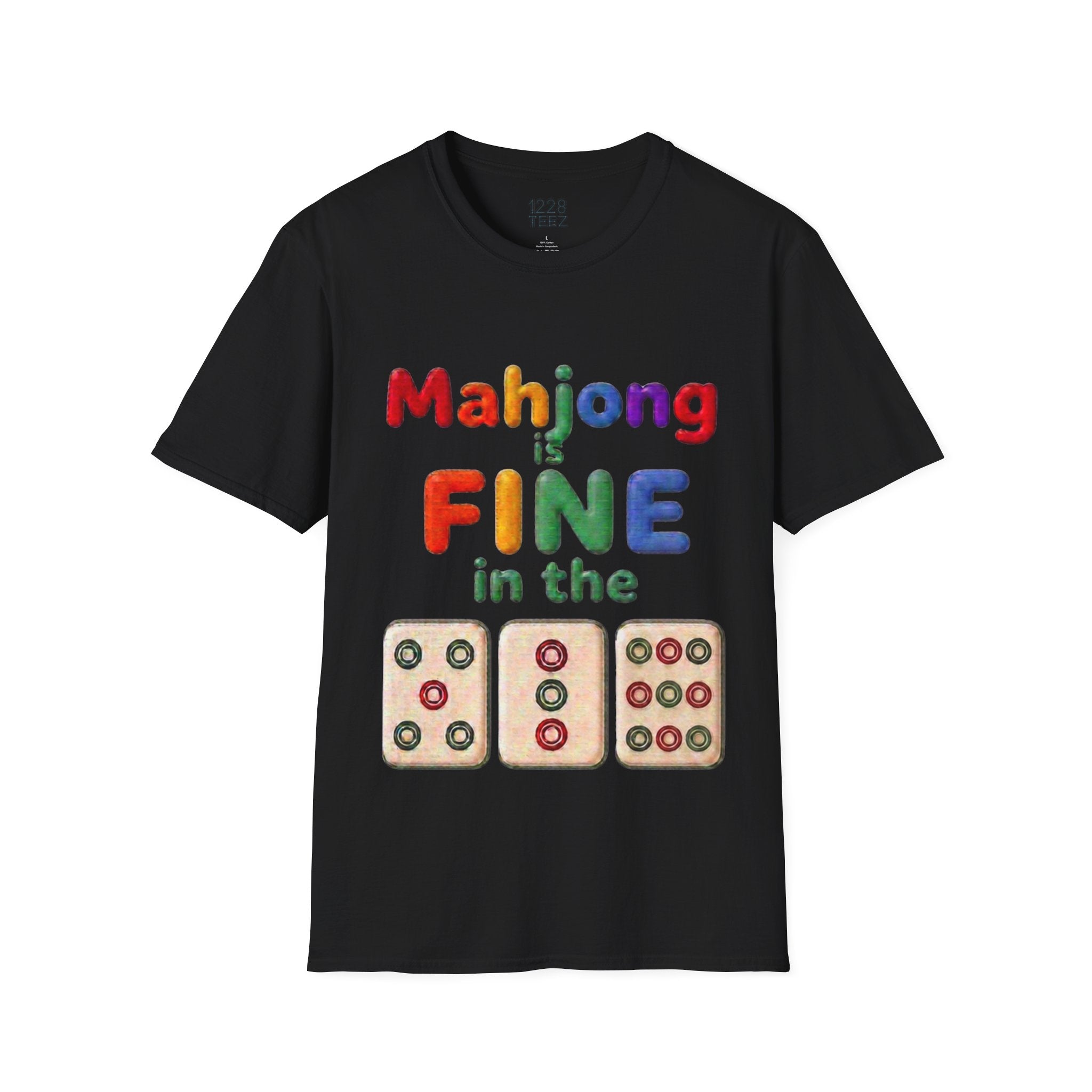 Mahjong 539 Graphic T-Shirt | Funny Game Night Unisex Tee