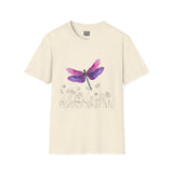Dragonfly meadow - Whimsical Cotton Tee