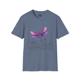 Dragonfly meadow - Whimsical Cotton Tee