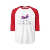 Dragonfly meadow - Light and Airy Raglan Top