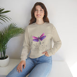 Dragonfly meadow - Soft & Poetic Crewneck Sweater