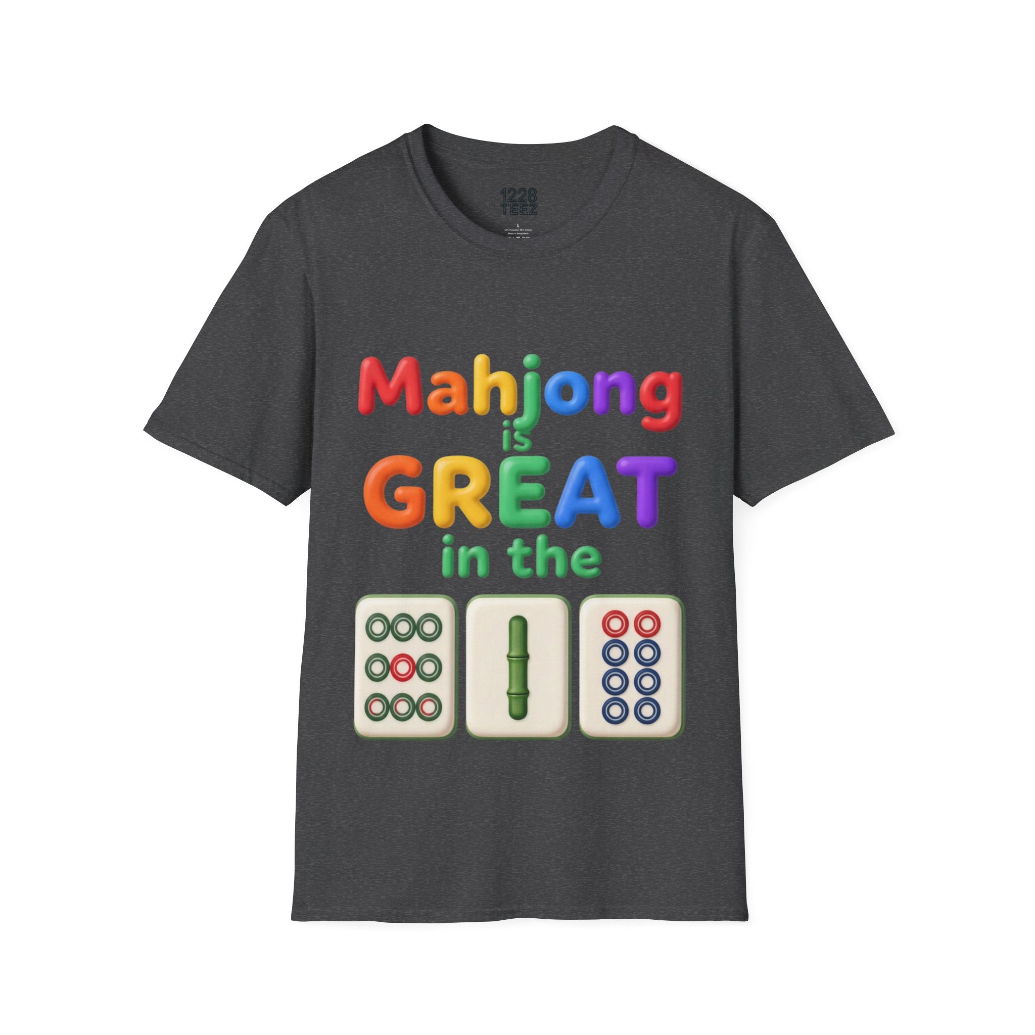 Mahjong 918 Graphic T-Shirt | Funny Game Night Unisex Tee