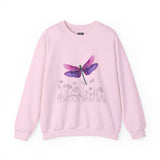 Dragonfly meadow - Soft & Poetic Crewneck Sweater