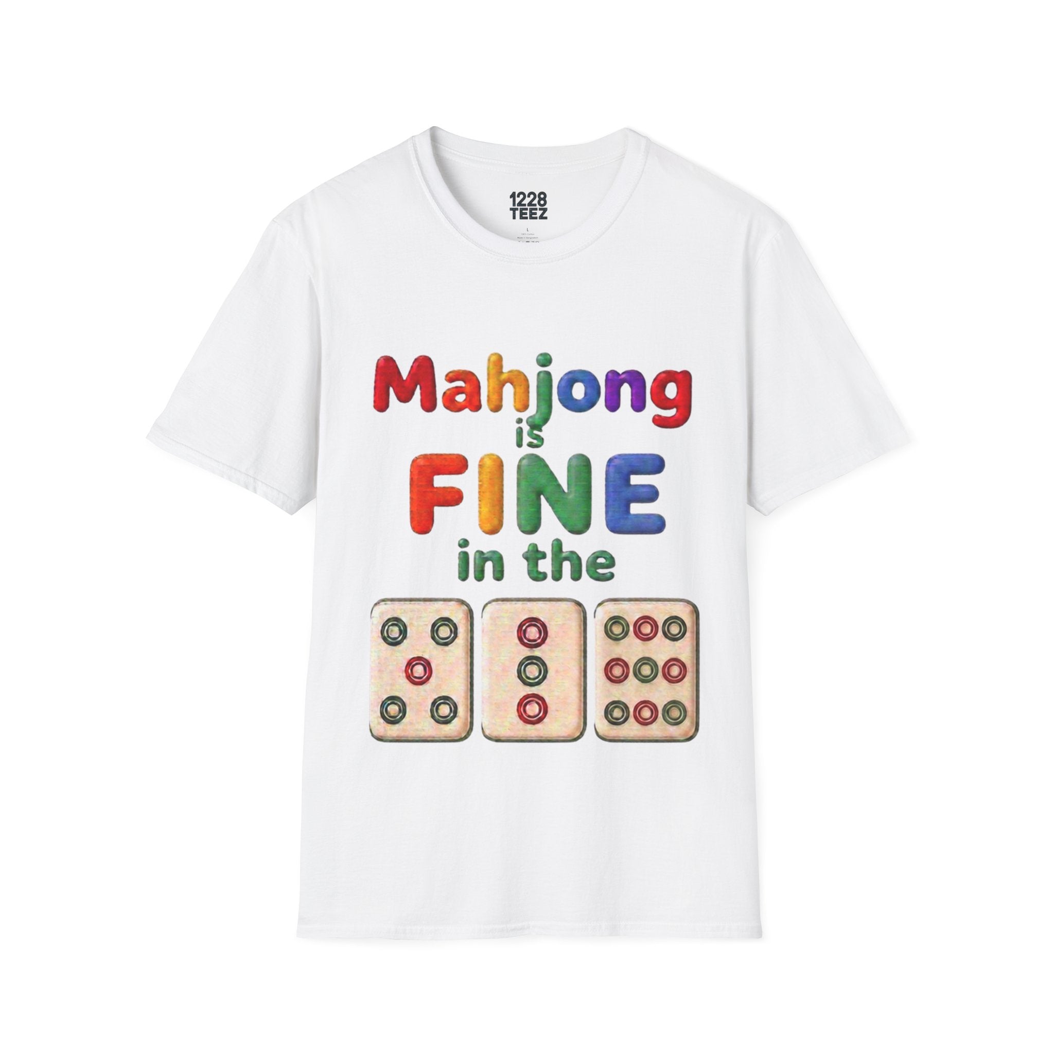 Mahjong 539 Graphic T-Shirt | Funny Game Night Unisex Tee