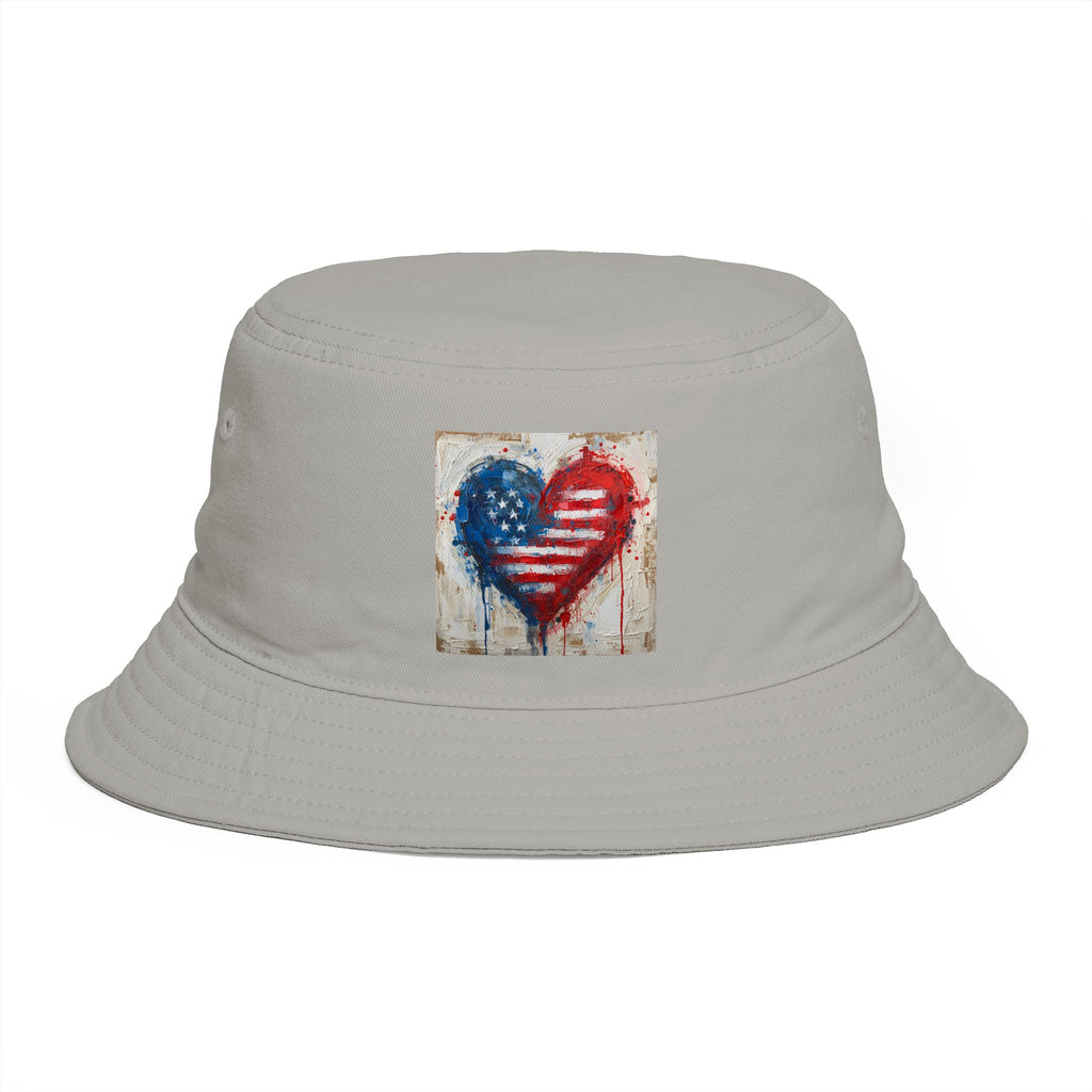 American Heart Bucket Hat