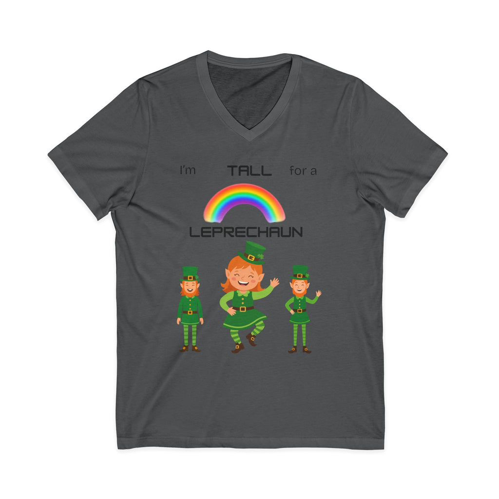 Tall V-Neck Tee - Whimsical Irish Charm