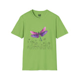 Dragonfly meadow - Whimsical Cotton Tee