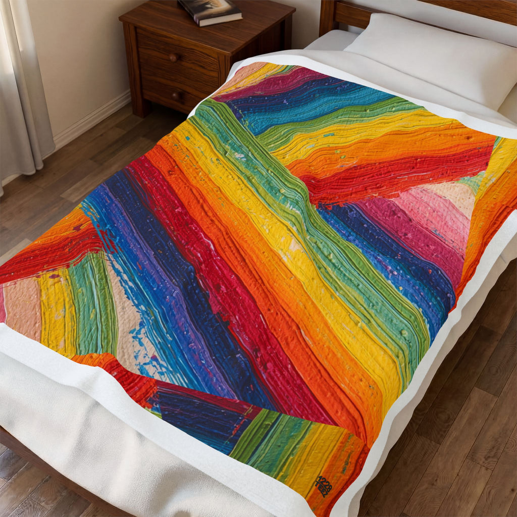 Wrapped in a Rainbow Blanket