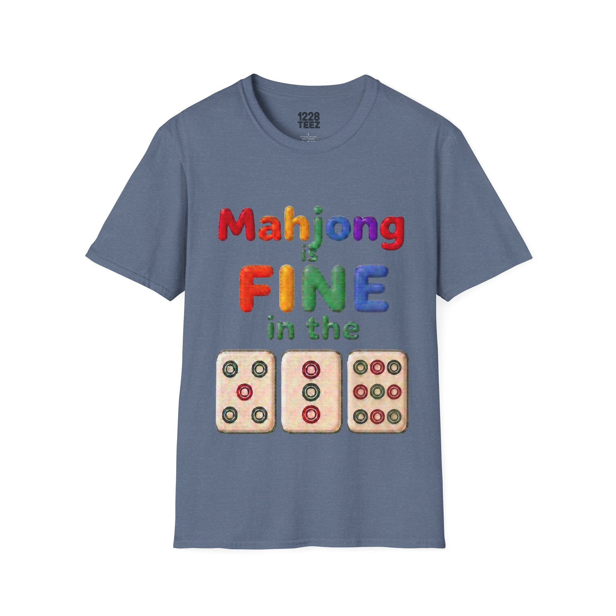 Mahjong 539 Graphic T-Shirt | Funny Game Night Unisex Tee