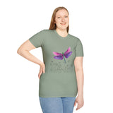 Dragonfly meadow - Whimsical Cotton Tee