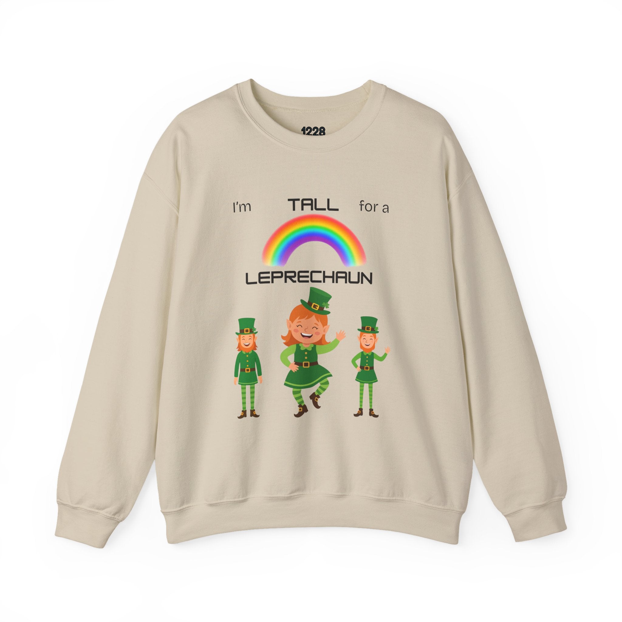 Tall - Cozy and Festive St. Patrick's Day Crewneck