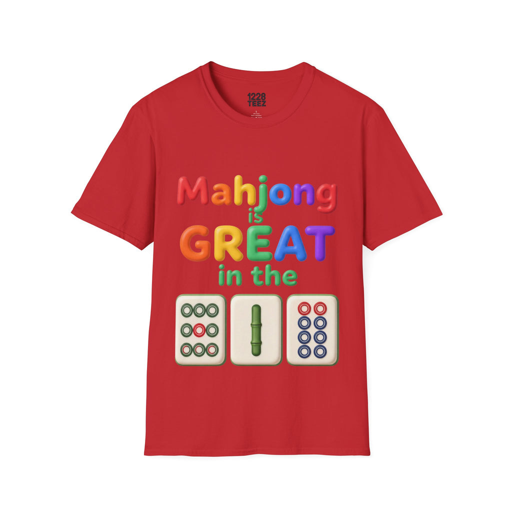 Mahjong 918 Graphic T-Shirt | Funny Game Night Unisex Tee
