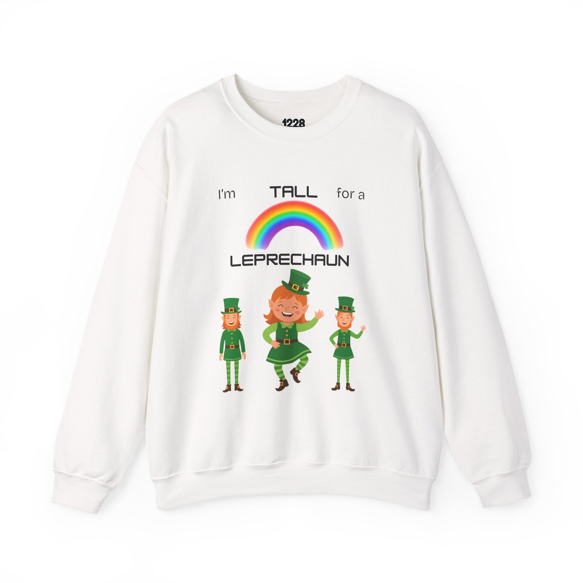 Tall - Cozy and Festive St. Patrick's Day Crewneck