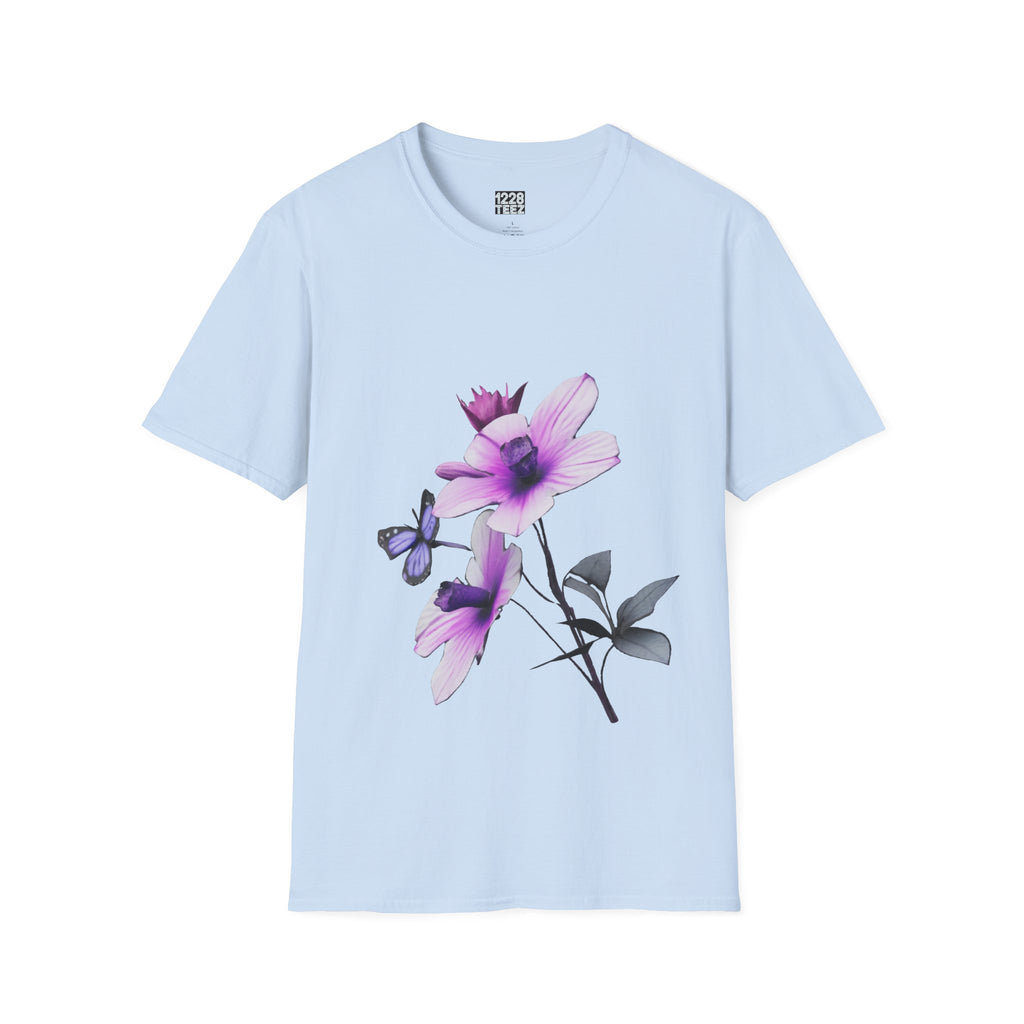 Floral Purple Butterfly