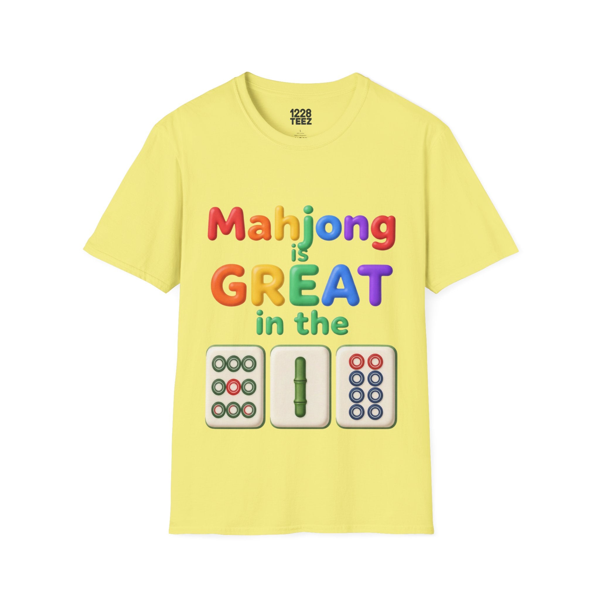 Mahjong 918 Graphic T-Shirt | Funny Game Night Unisex Tee