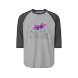 Dragonfly meadow - Light and Airy Raglan Top