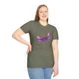 Dragonfly meadow - Whimsical Cotton Tee